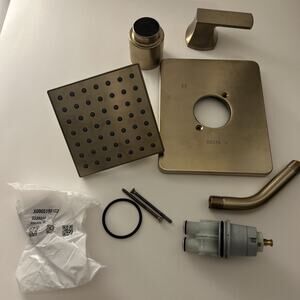 Delta Dryden T17251-CZ Dual-Function Shower Trim Kit with Single-Spray...